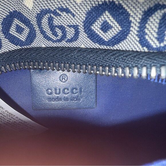 Brand new with box GG geometric-jacquard canvas belt bag - Picture 8 of 10